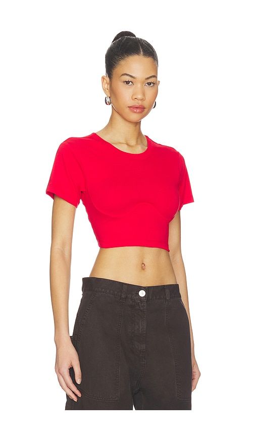Cropped T-Shirt in . - size 38 (also in 44) - THE ATTICO - Modalova