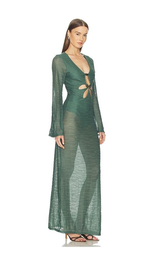 Dali Dress in Dark Green. - size S (also in XS) - AZULU - Modalova