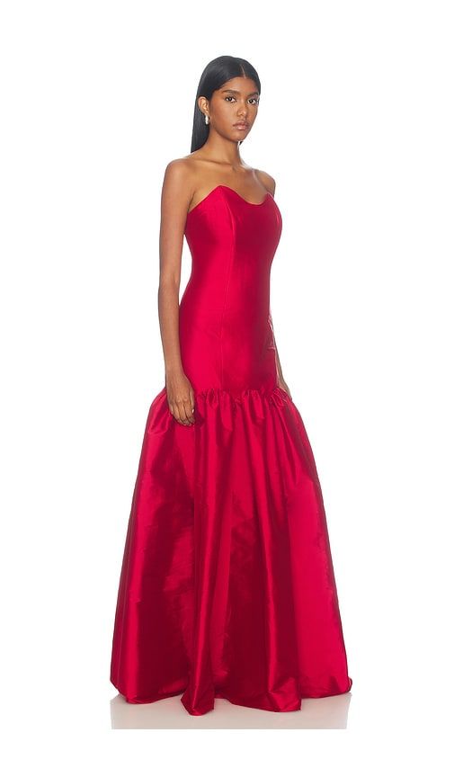 Petra Dress in Red. - size L (also in M) - AZULU - Modalova