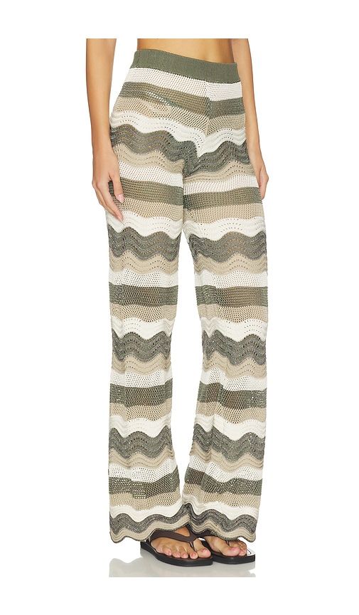 Martina Pant in Olive. - size L (also in M, S, XS) - AZULU - Modalova