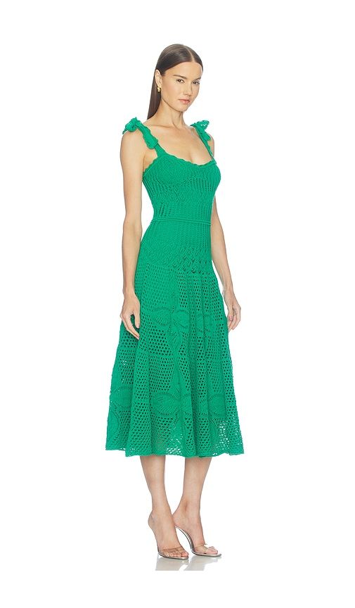 Calinda Dress in Green. - size L (also in M, S, XS) - Alexis - Modalova