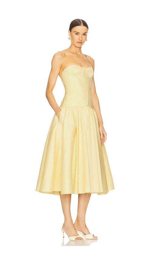 Summers Dress in Yellow. - size M (also in S) - Alexis - Modalova