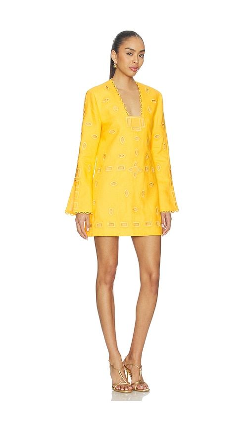 Eulia Dress in Yellow. - size L (also in S) - Alexis - Modalova