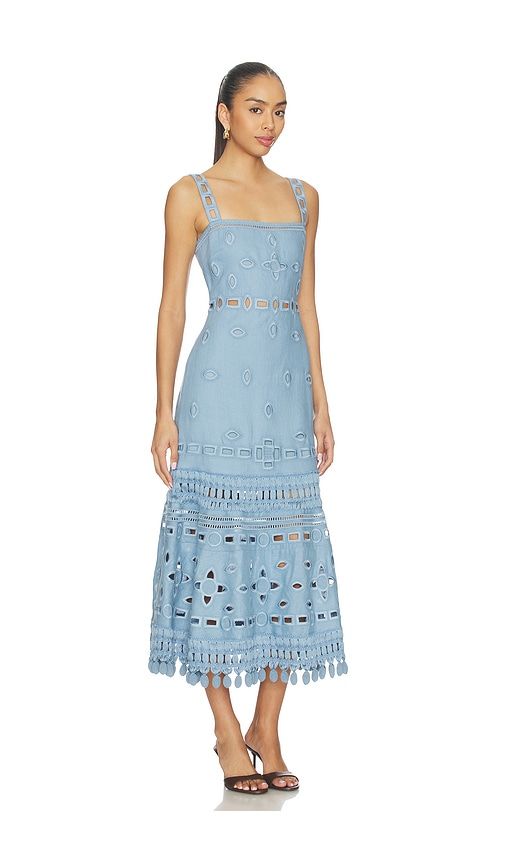 Evelyn Dress in Blue. - size M (also in XL) - Alexis - Modalova