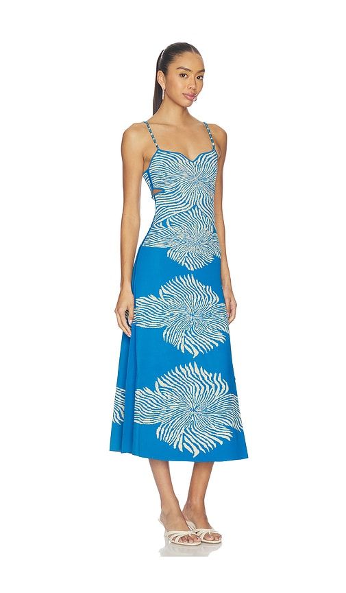 Rayana Dress in Blue. - size M (also in S) - Alexis - Modalova