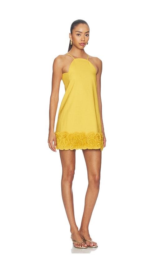 Merano Dress in Yellow. - size L (also in M, S, XS) - Alexis - Modalova