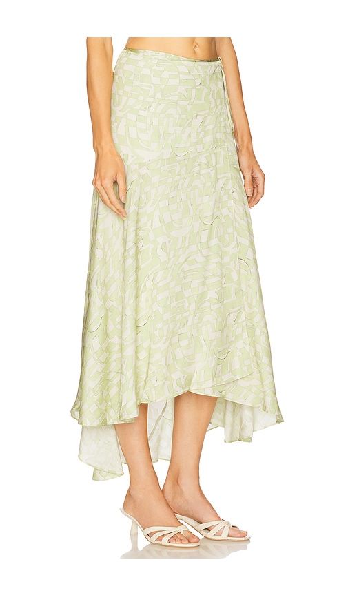 Alzena Skirt in Sage. - size L (also in M, XS) - Alexis - Modalova