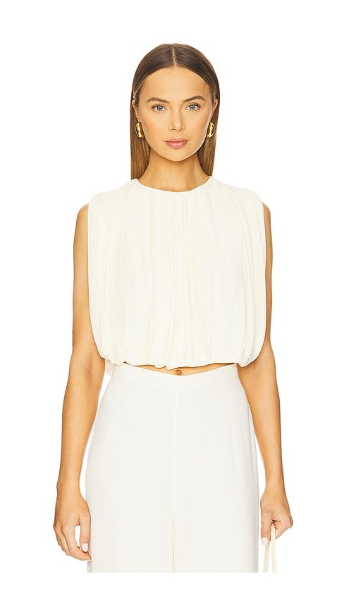 Dorett Top in Cream. - size L (also in M, S, XS) - Alexis - Modalova
