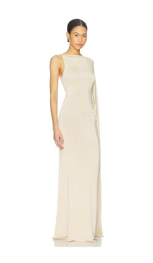Claro Dress in Beige. - size L (also in S, XXS) - Aya Muse - Modalova