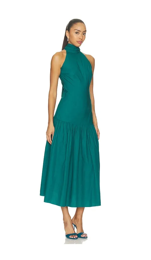Indira Midi Dress in Blue. - size L (also in M, S, XS) - Azeeza - Modalova