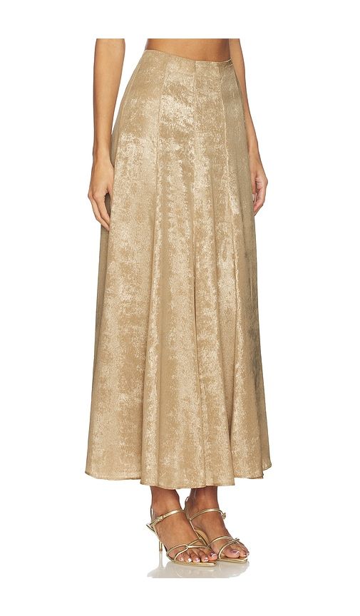 X REVOLVE Soren Skirt in Metallic . - size M (also in S, XS) - Azeeza - Modalova