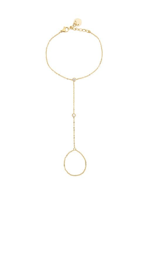 Mila Hand Chain in Metallic - BRACHA - Modalova