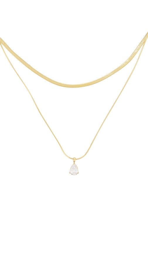Radiance Necklace in Metallic Gold - BRACHA - Modalova