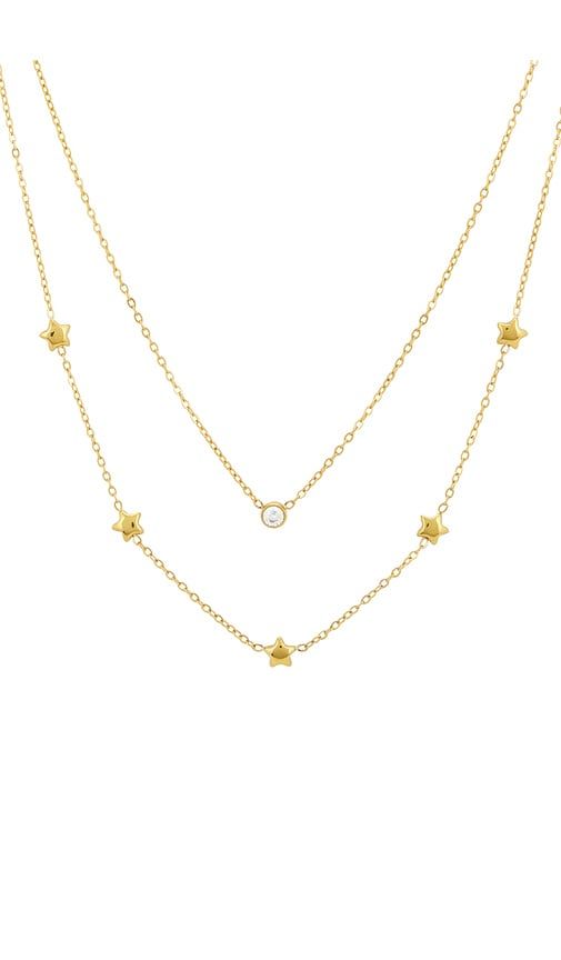 Leighton Necklace in Metallic Gold - BRACHA - Modalova