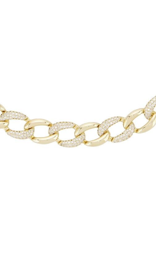 Olsen Necklace in & Gold in Metallic Gold - BRACHA - Modalova