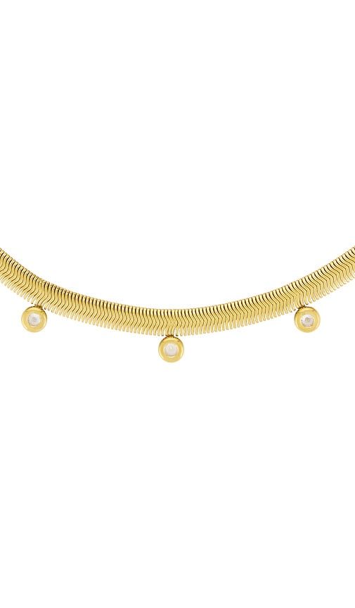 Adeline Necklace in & Gold in Metallic Gold - BRACHA - Modalova