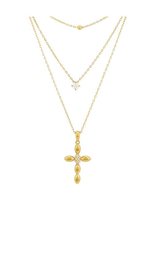 Glory Necklace in Metallic Gold - BRACHA - Modalova