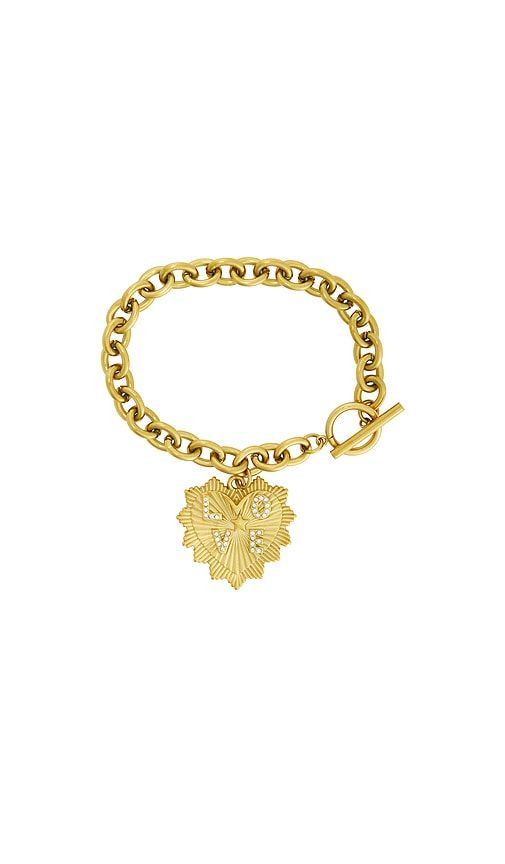 Monty Bracelet in Metallic Gold - BRACHA - Modalova