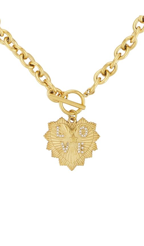 Monty Necklace in & Gold in Metallic Gold - BRACHA - Modalova