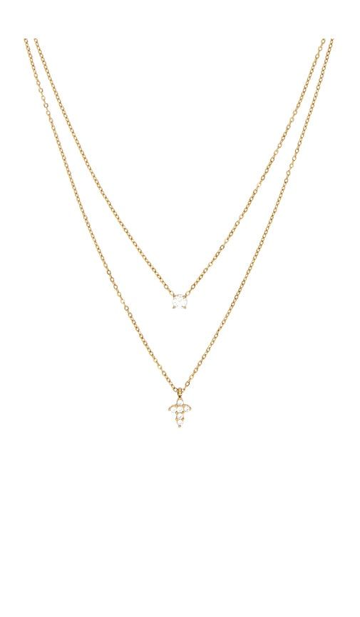 Grace Necklace in Metallic Gold - BRACHA - Modalova