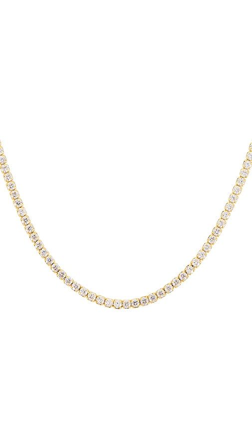 Sienna Tennis Necklace in Metallic - BRACHA - Modalova