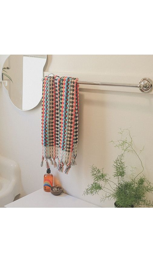 Cosmic Deadstock Rainbow Hand Towel in - Bathing Culture - Modalova