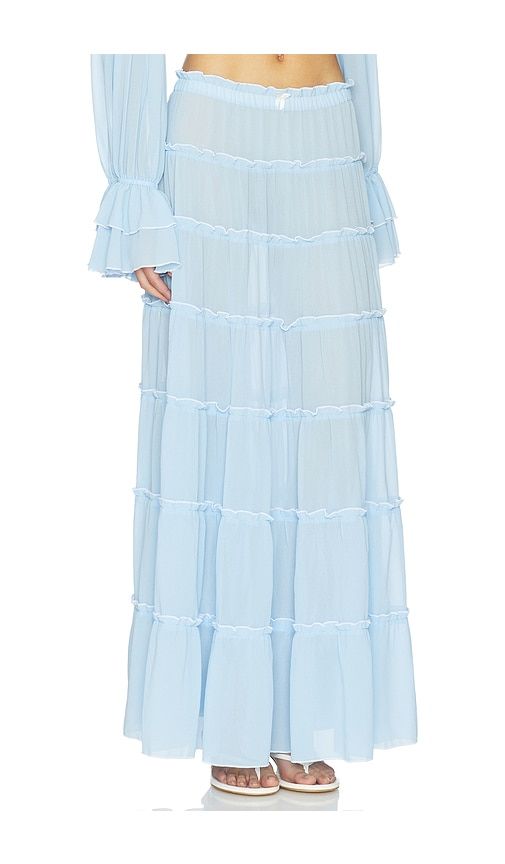 Elma Skirt in Blue. - size S (also in XS, M, L) - Bananhot - Modalova