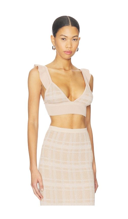 Petra Crop Top in Neutral. - size M/L (also in XL) - Bananhot - Modalova