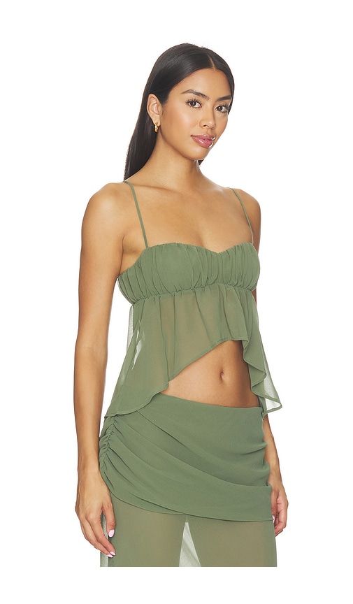 Adelina Top in Olive. - size M (also in S, XS) - Bananhot - Modalova