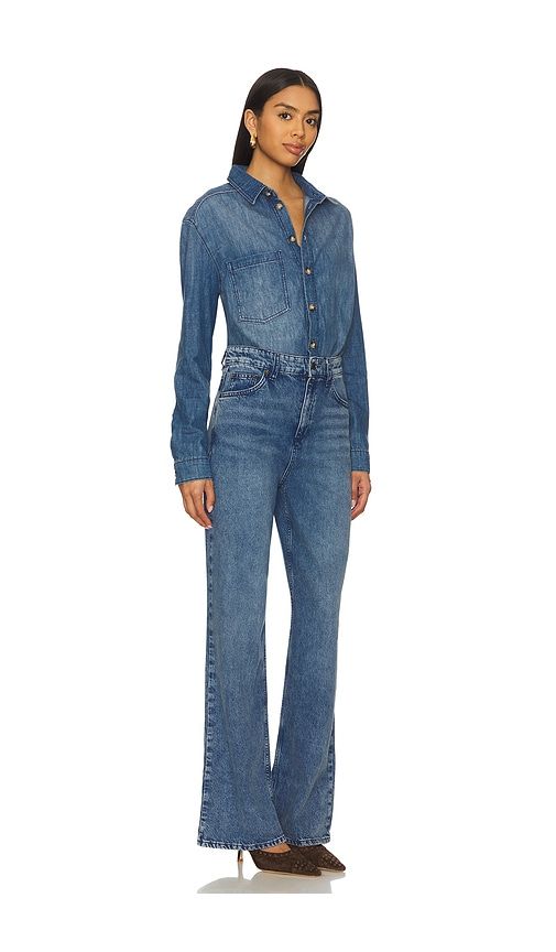 Bloom Jumpsuit in Blue. - size 36/4 (also in 42/10) - ba&sh - Modalova