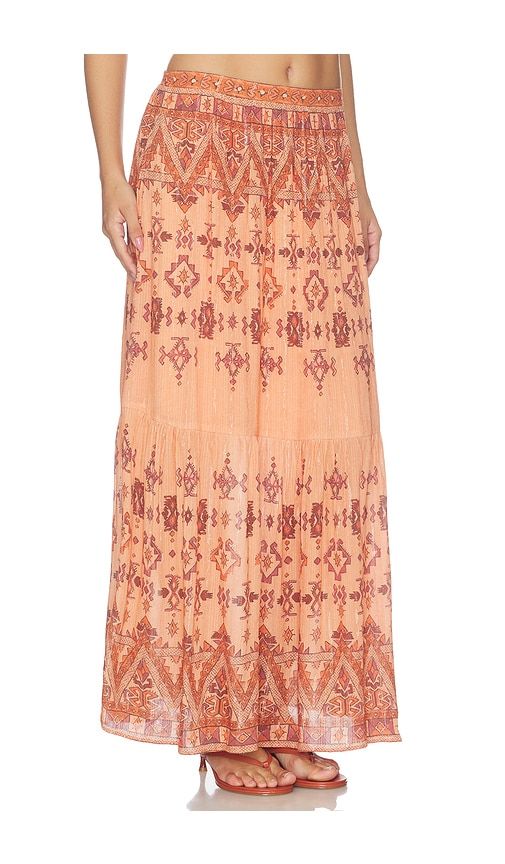 Zaya Skirt in Coral. - size 34 (also in 36, 38, 40) - ba&sh - Modalova