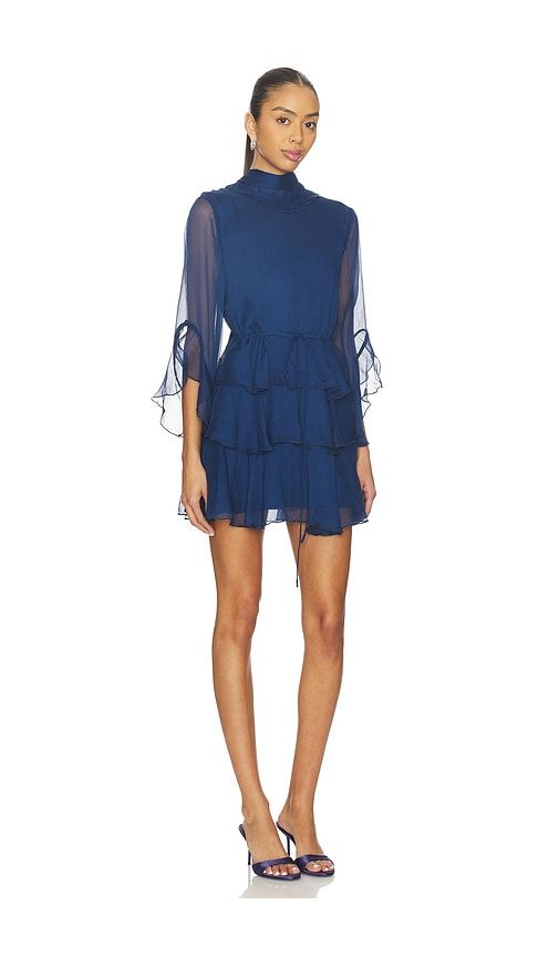 Norah Ruffle Mini Dress in . - size 4 (also in 6, 8) - Bardot - Modalova
