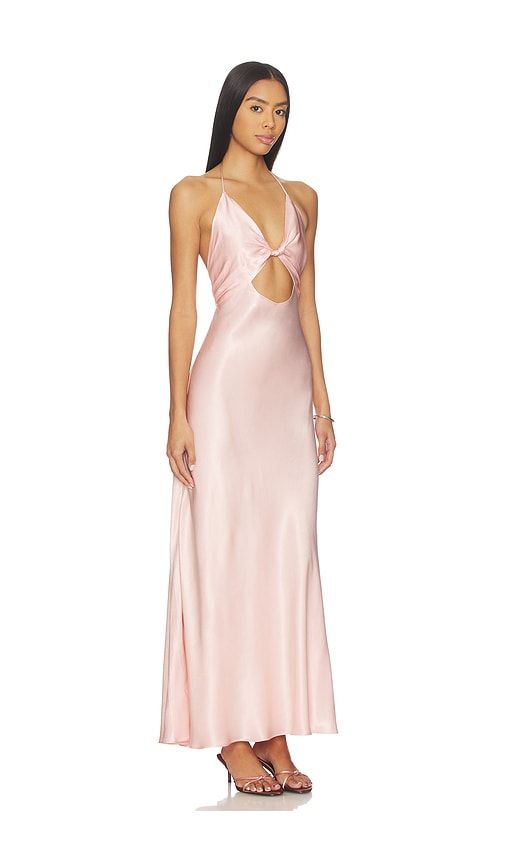 Isola Halter Neck Maxi Dress in Pink. - size 4 (also in 2, 6, 8, 10, 12) - Bardot - Modalova