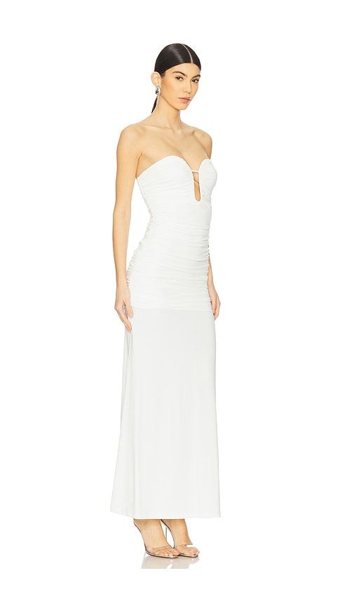 Elvira Maxi Dress in White. - size 10 (also in 12, 6, 8) - Bardot - Modalova