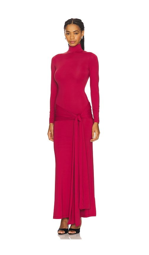 Alix Maxi Tie Front Dress in . - size 4 (also in 6) - Bardot - Modalova
