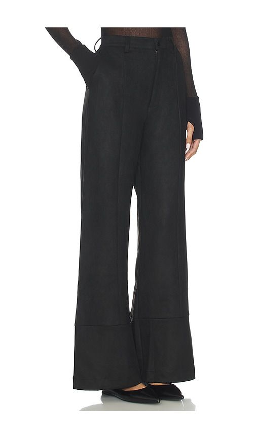 Marlowe Faux Suede Pant in . - size 4 (also in 6, 8) - Bardot - Modalova