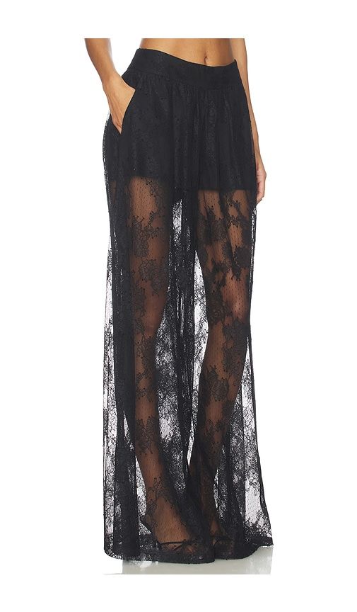 Hildie Wide Leg Lace Pant in . - size 10 (also in 2, 4, 6, 8) - Bardot - Modalova