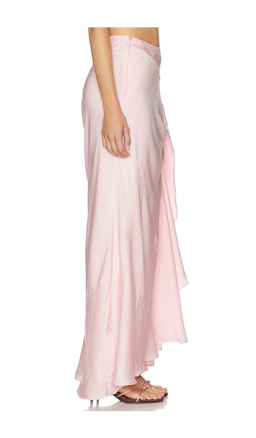 X REVOLVE Solene Cut Out Maxi Skirt in Pink. - size 10 (also in 12, 2, 4, 6, 8) - Bardot - Modalova
