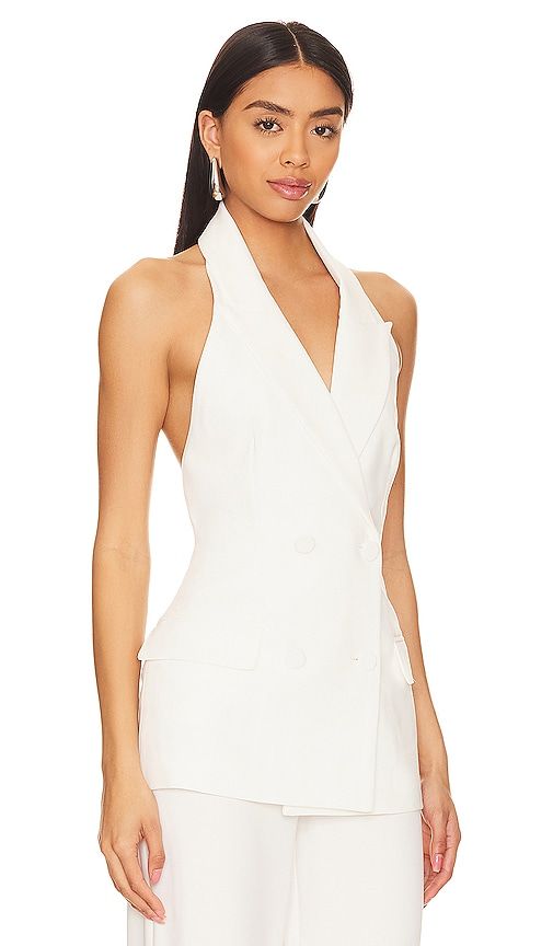 Freya Vest in White. - size 10 (also in 12, 4, 6, 8) - Bardot - Modalova
