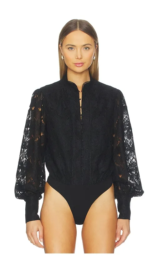 Olessia Lace Bodysuit in . - size 6 (also in 8) - Bardot - Modalova