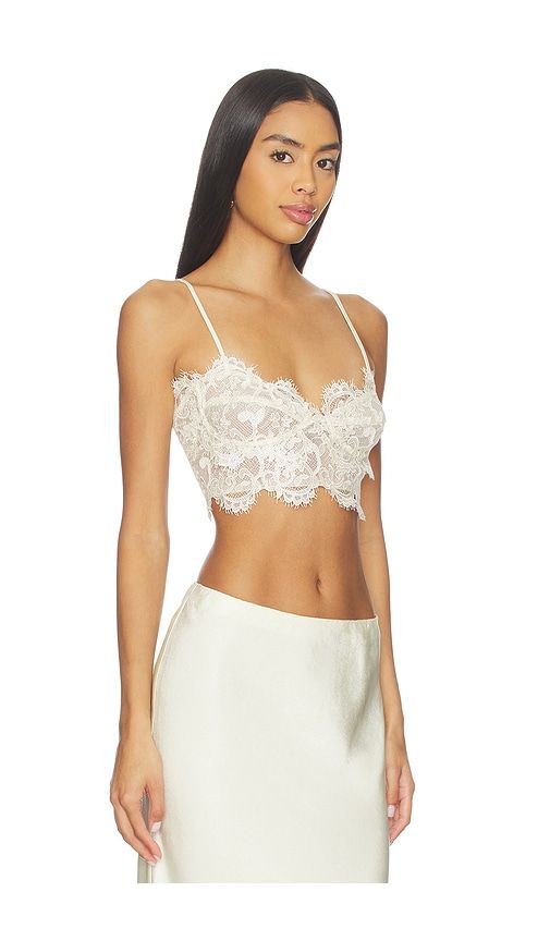 Linella Lace Bralette in Lemon. - size 10 (also in 12, 4, 6, 8) - Bardot - Modalova