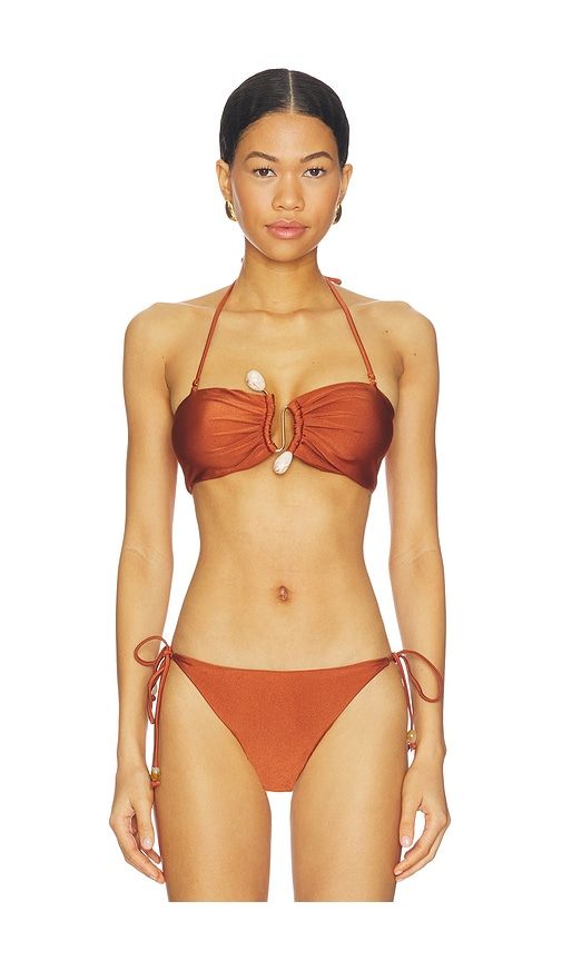 Rymona Bandeau Bikini Top in . - size L (also in M, S) - Bardot - Modalova