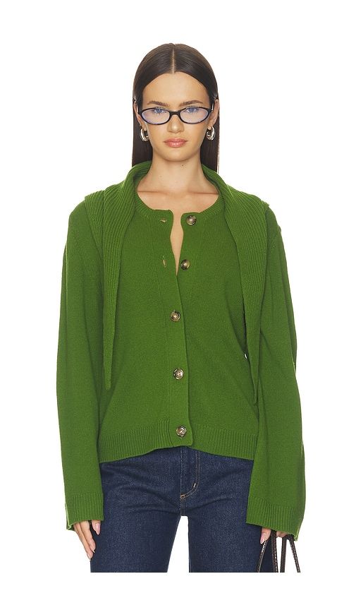 Clarine Cardigan in Green. - size L (also in M, S, XS) - Baum und Pferdgarten - Modalova