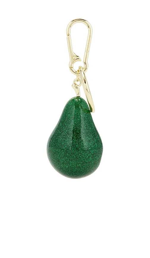 Bravocado Bag Charm in Metallic ,Green - BaubleBar - Modalova