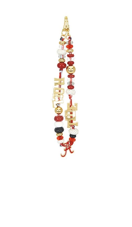 University Of Alabama Beaded Phone Strap in Red - BaubleBar - Modalova