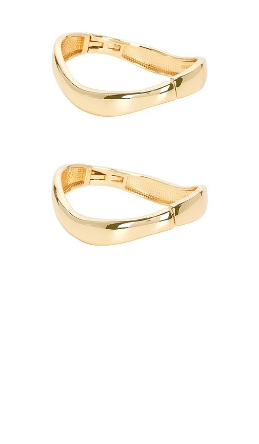 Tiana Bangle Set in Metallic - BaubleBar - Modalova