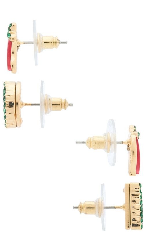 Chili Lime Earrings Set in - BaubleBar - Modalova