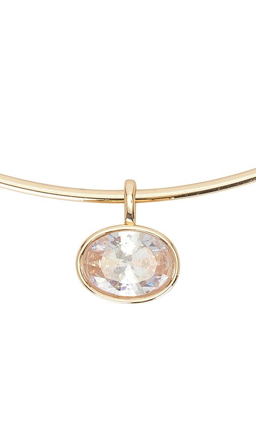 Jelane Gem Collar Necklace in Metallic Gold - BaubleBar - Modalova