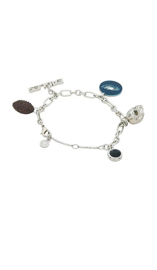 Philadelphia Eagles Charm Bracelet in - BaubleBar - Modalova
