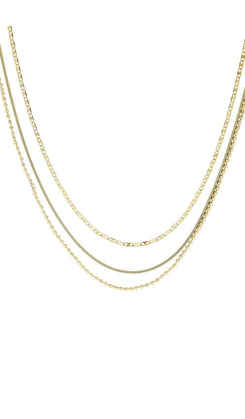 Anita Water Resistant Necklace Set in Metallic - BaubleBar - Modalova